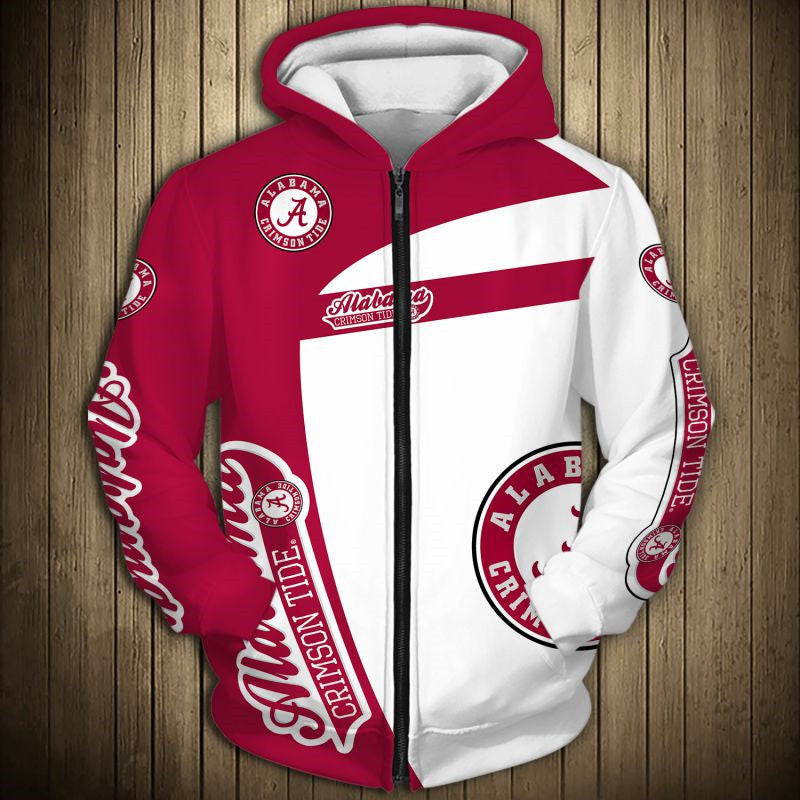 Alabama Crimson Tide Zip-Up Hoodie